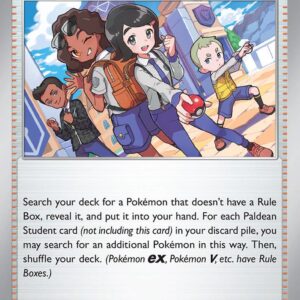 Paldean Student 086/091 Normal SV: Paldean Fates