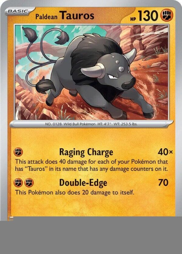 Paldean Tauros 048/094 Normal ME02: Phantasmal Flames Paldean Tauros 048/094 Normal ME02: Phantasmal Flames