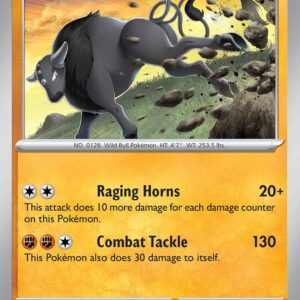 Paldean Tauros 108/193 Normal SV02: Paldea Evolved Paldean Tauros 108/193 Normal SV02: Paldea Evolved