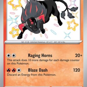 Paldean Tauros 111/091 Holofoil SV: Paldean Fates