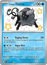 Paldean Tauros | 120/091 | Holofoil | SV: Paldean Fates