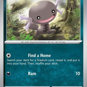 Paldean Wooper 128/193 Reverse Holofoil SV02: Paldea Evolved Paldean Wooper 128/193 Reverse Holofoil SV02: Paldea Evolved