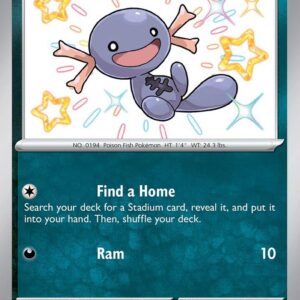 Paldean Wooper 180/091 Holofoil SV: Paldean Fates Paldean Wooper 180/091 Holofoil SV: Paldean Fates