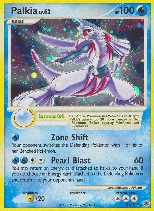 Palkia 11/100 Holofoil Majestic Dawn Palkia 11/100 Holofoil Majestic Dawn