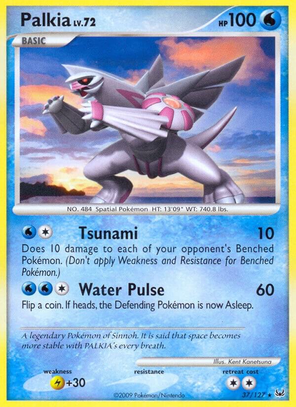 Palkia 37/127 Reverse Holofoil Platinum Palkia 37/127 Reverse Holofoil Platinum