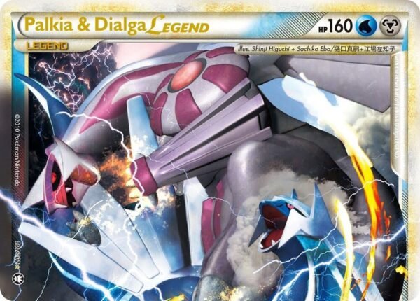 Palkia & Dialga Legend (Top) 101/102 Holofoil Triumphant