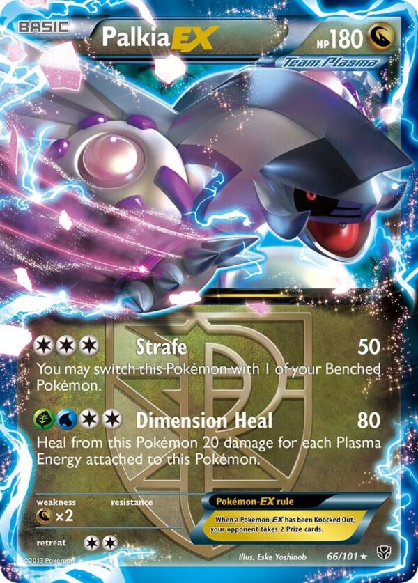 Palkia EX (Team Plasma) 66/101 Holofoil Plasma Blast Palkia EX (Team Plasma) 66/101 Holofoil Plasma Blast