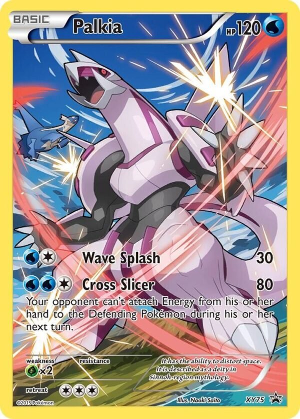 Palkia (Full Art Promo) XY75 Holofoil XY Promos Palkia (Full Art Promo) XY75 Holofoil XY Promos