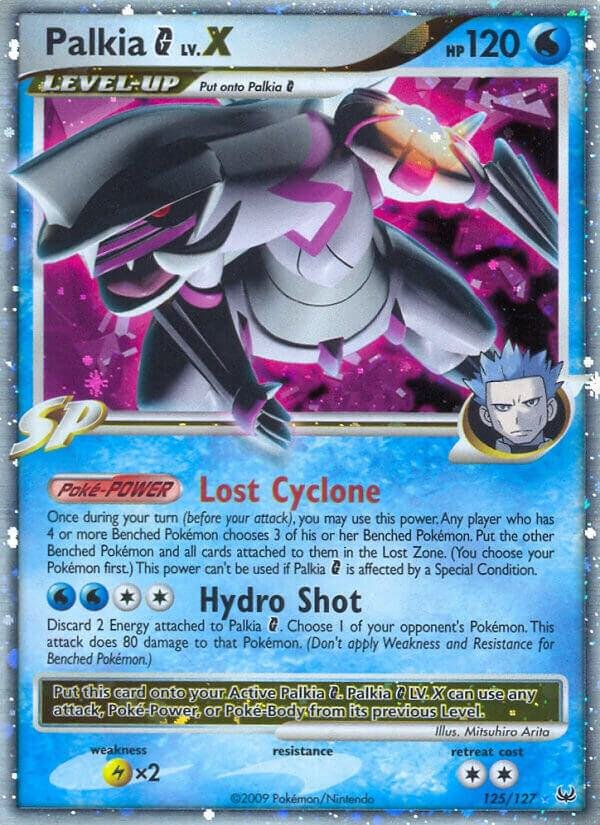 Palkia G Lv.X 125/127 Holofoil Platinum Palkia G Lv.X 125/127 Holofoil Platinum
