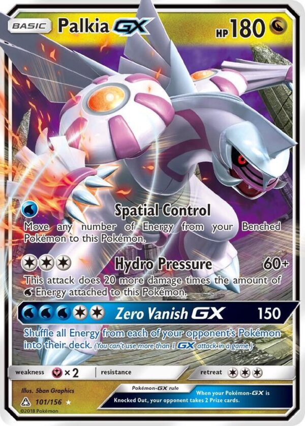 Palkia GX 101/156 Holofoil SM – Ultra Prism Palkia GX 101/156 Holofoil SM – Ultra Prism