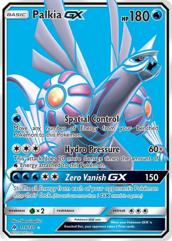 Palkia GX (Full Art) 119/131 Holofoil SM – Forbidden Light