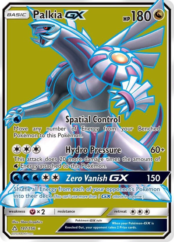 Palkia GX (Full Art) 147/156 Holofoil SM – Ultra Prism