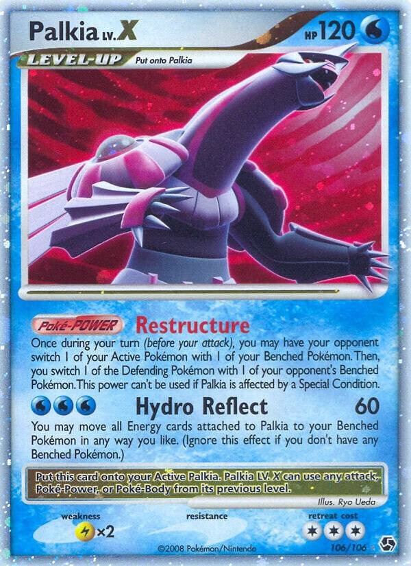 Palkia LV.X 106/106 Holofoil Great Encounters