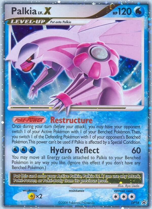 Palkia LV.X DP18 Holofoil Diamond and Pearl Promos