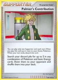 Palmer's Contribution | 139 | Reverse Holofoil | Supreme Victors
