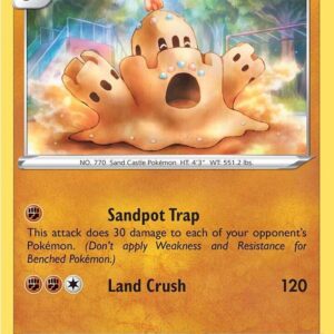 Palossand 100/195 Reverse Holofoil SWSH12: Silver Tempest
