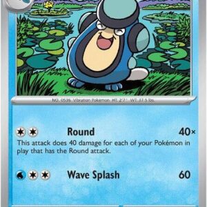 Palpitoad 020/086 Reverse Holofoil SV: Black Bolt