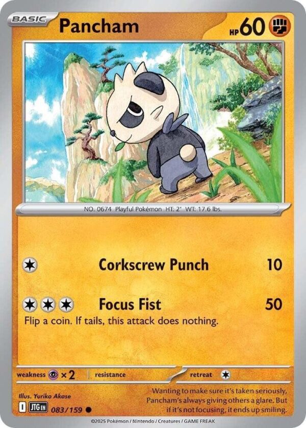 Pancham 083/159 Normal SV09: Journey Together Pancham 083/159 Normal SV09: Journey Together