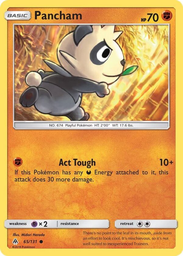 Pancham 65/131 Reverse Holofoil SM – Forbidden Light Pancham 65/131 Reverse Holofoil SM – Forbidden Light