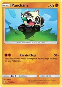 Pancham | 72/145 | Normal | SM - Guardians Rising