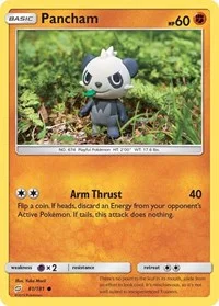 Pancham | 81/181 | Reverse Holofoil | SM - Team Up