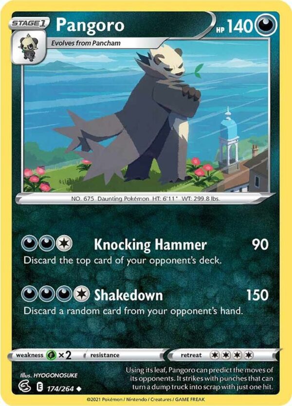 Pangoro 174/264 Normal SWSH08: Fusion Strike