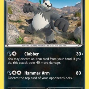 Pangoro 68/111 Reverse Holofoil XY – Furious Fists