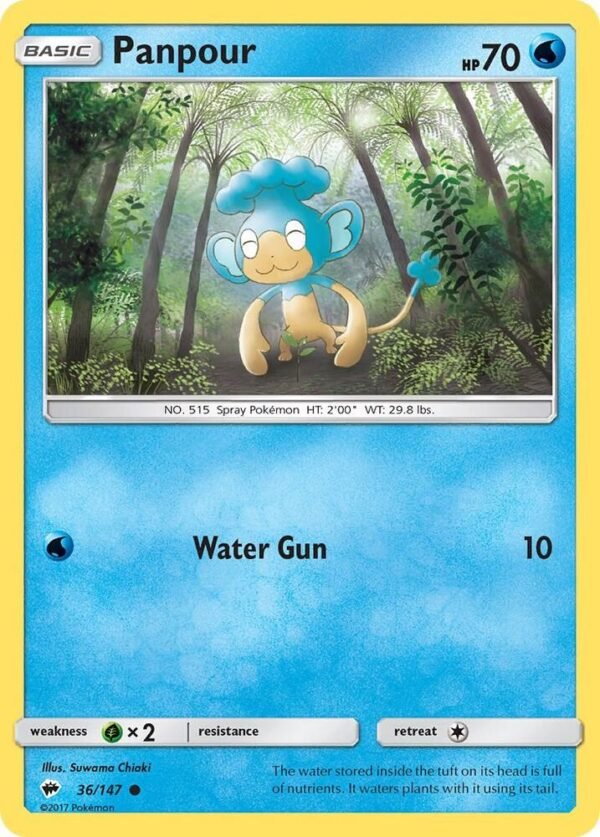 Panpour 36/147 Normal SM – Burning Shadows Panpour 36/147 Normal SM – Burning Shadows