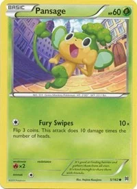 Pansage | 5/162 | Reverse Holofoil | XY - BREAKthrough
