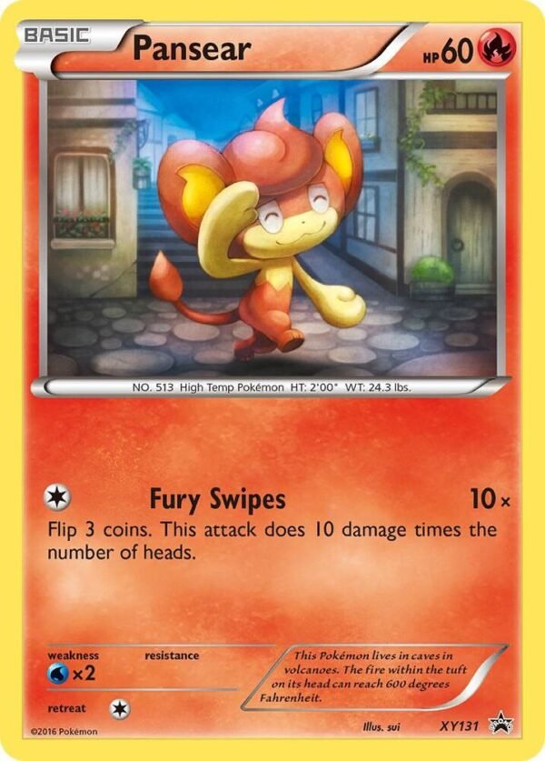 Pansear XY131 Holofoil XY Promos Pansear XY131 Holofoil XY Promos