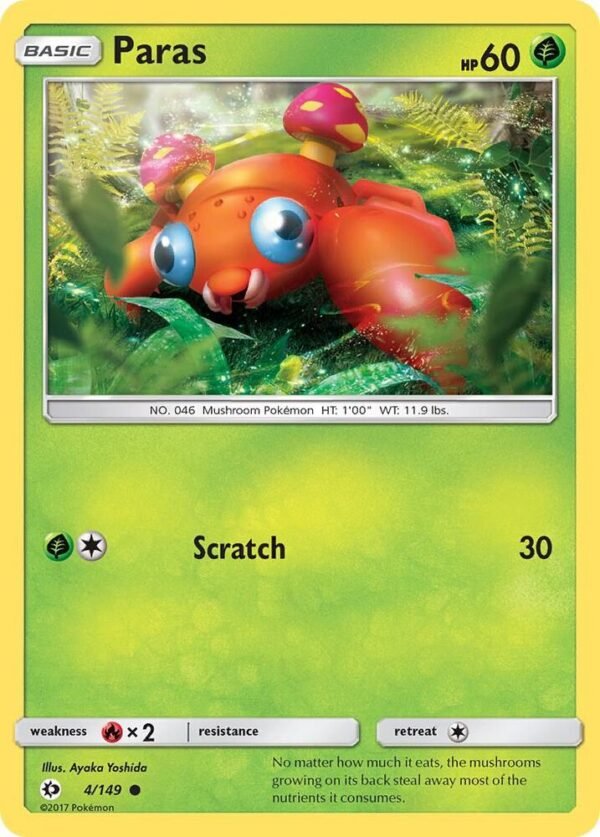 Paras 4/149 Normal SM Base Set