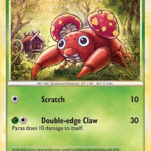 Paras 76/123 Normal HeartGold SoulSilver Paras 76/123 Normal HeartGold SoulSilver