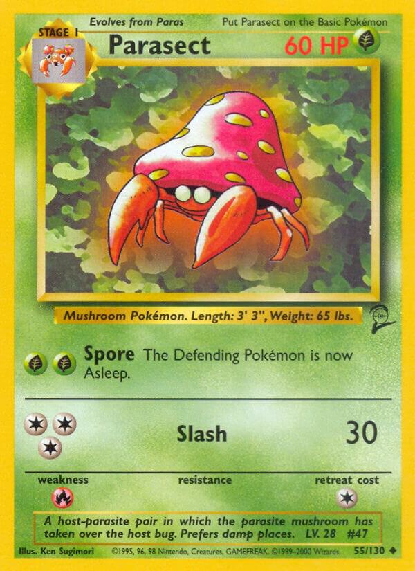 Parasect 055/130 Normal Base Set 2