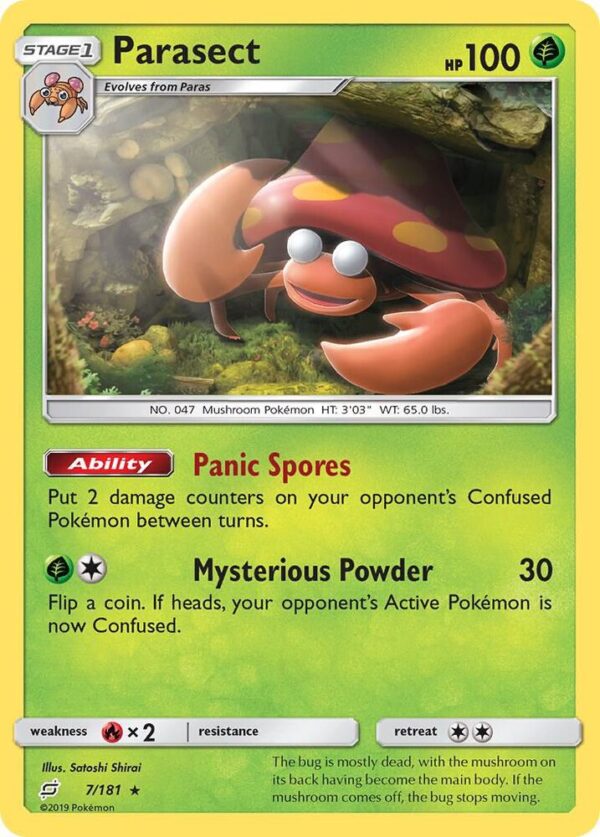 Parasect 7/181 Normal SM – Team Up