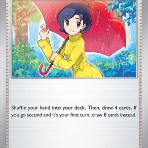 Parasol Lady 169/182 Reverse Holofoil SV04: Paradox Rift