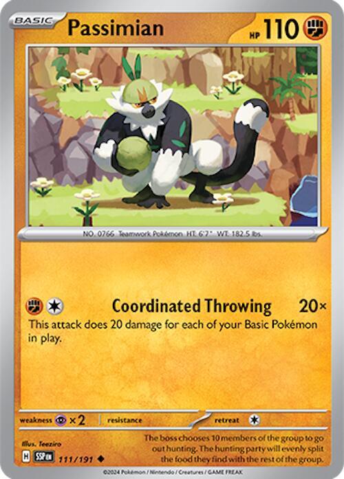 Passimian 111/191 Normal SV08: Surging Sparks Passimian 111/191 Normal SV08: Surging Sparks