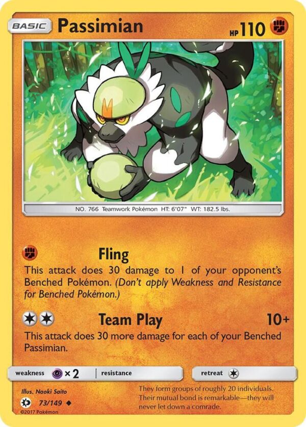 Passimian 73/149 Normal SM Base Set