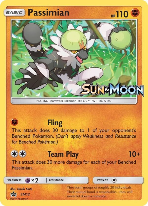 Passimian SM12 (Prerelease) Holofoil SM Promos Passimian SM12 (Prerelease) Holofoil SM Promos