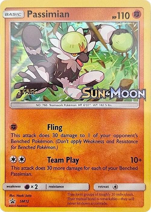 Passimian SM12 (Prerelease) [Staff] Holofoil SM Promos