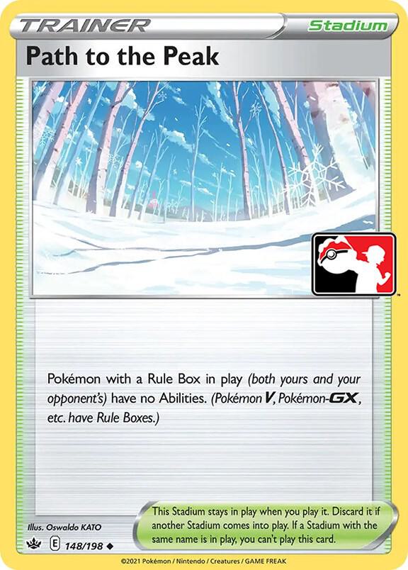 Path to the Peak 148/198 Holofoil Prize Pack Series Cards