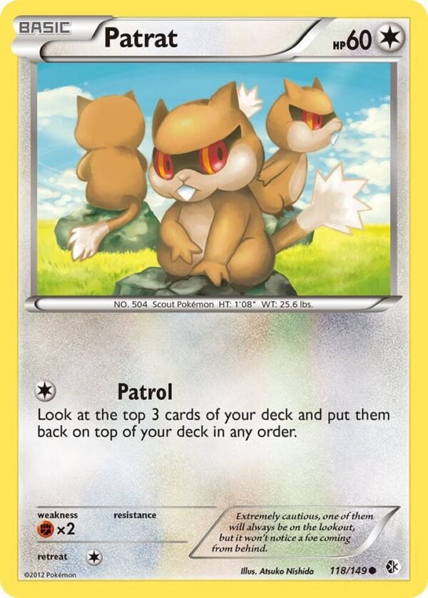 Patrat 118/149 Reverse Holofoil Boundaries Crossed
