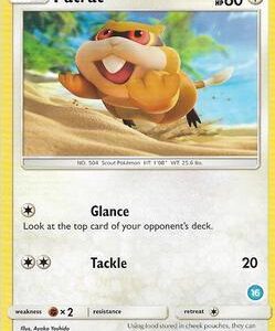 Patrat (16) 107/145 Normal SM Trainer Kit: Alolan Sandslash & Alolan Ninetales