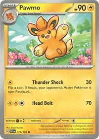 Pawmo | 075/198 | Normal | SV01: Scarlet & Violet Base Set Pawmo | 075/198 | Normal | SV01: Scarlet & Violet Base Set