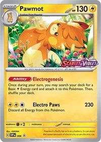 Pawmot | 006 (Prerelease) | Holofoil | SV: Scarlet & Violet Promo Cards
