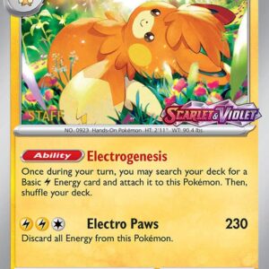 Pawmot 006 (Prerelease) [Staff] Holofoil SV: Scarlet & Violet Promo Cards