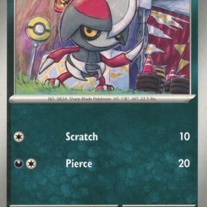 Pawniard 132/198 Normal SV01: Scarlet & Violet Base Set Pawniard 132/198 Normal SV01: Scarlet & Violet Base Set