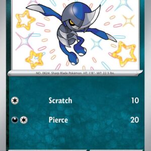 Pawniard 185/091 Holofoil SV: Paldean Fates