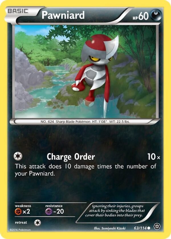 Pawniard 63/114 Normal XY – Steam Siege