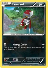 Pawniard | 63/114 | Reverse Holofoil | XY - Steam Siege