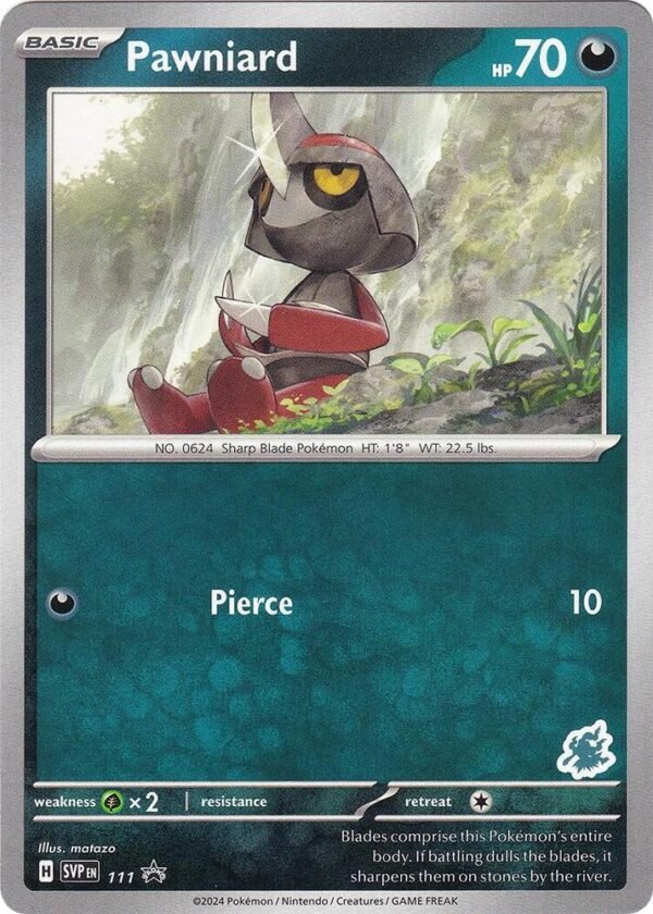 Pawniard Darkrai Deck 111 Normal Battle Academy 2024 Pawniard Darkrai Deck 111 Normal Battle Academy 2024